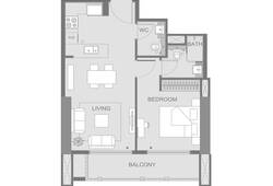 [Translate to ru:] 1 bedroom apartment